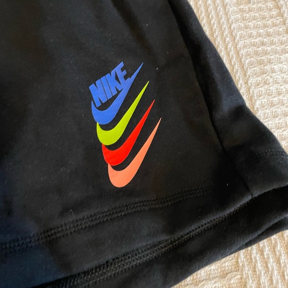 Nike Fleece PE Shorts with Rainbow Swoosh Women’s Plus 3X - Picture 5 of 5